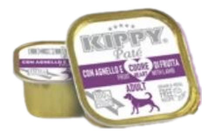 Kippy Dog паштет с ягненком и фрукты, 150 гр