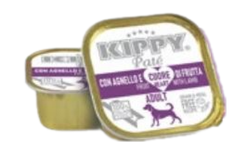 Kippy Dog паштет с ягненком и фрукты, 150 гр