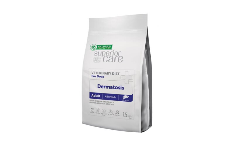 Nature's Protection Vet Diet Dermatosis (лосось), 1,5 кг