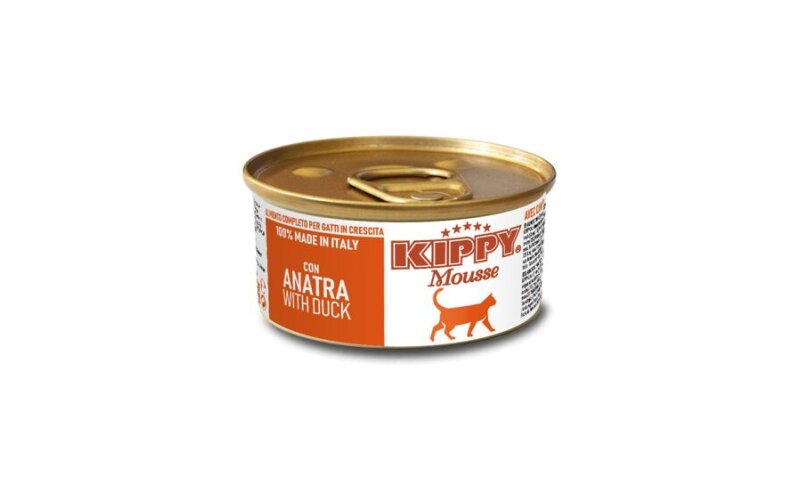 Kippy Mousse Cat мусс с уткой, 85 гр