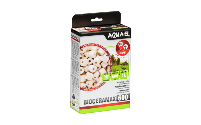 AQUAEL Наполнитель для фильтра керамический BIOCERAMAX PRO 600 1L (N)