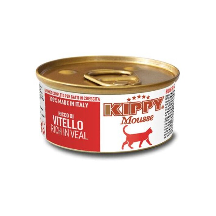 Kippy Pate Cat паштет с телятиной, 85 гр