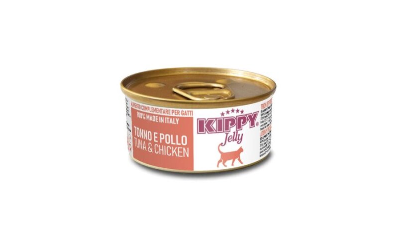 Консервы Kippy (тунец с курицей) в желе, 70 гр