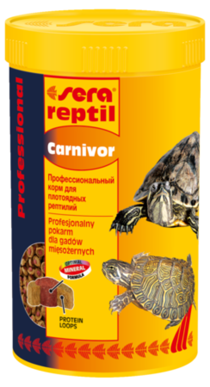 SERA Корм для водных черепах Reptil Profess.Carnivor, 100 мл/30 гр