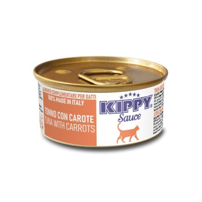 Консервы Kippy (тунец с морковкой) в соусе, 70 гр