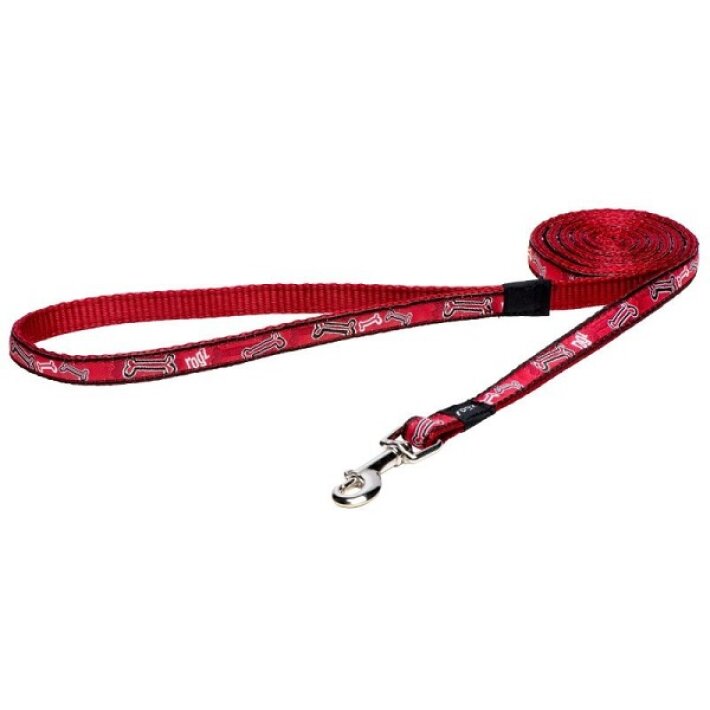 Поводок Rogz Beach Bum Lijn Red Rogz Bone, 1,4 м