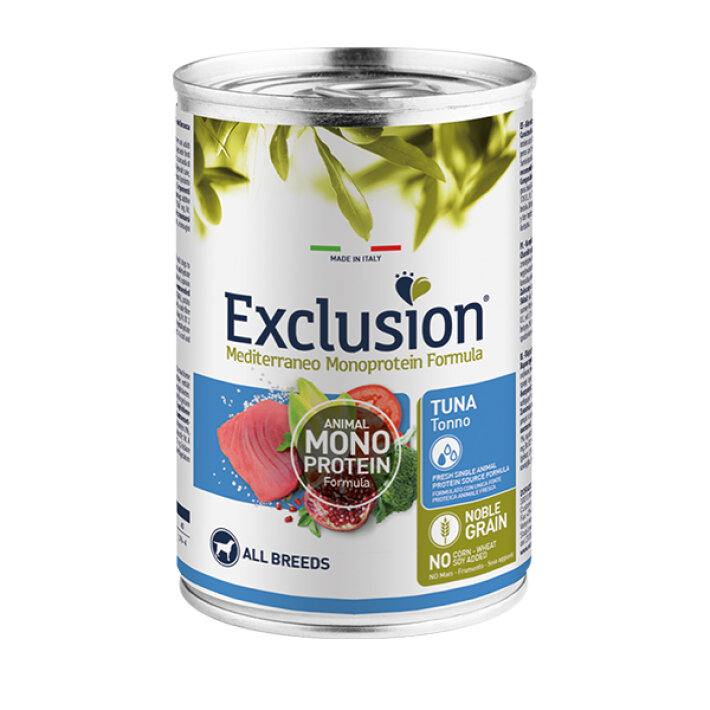 EXCLUSION Monoprotein (тунец), 400гр