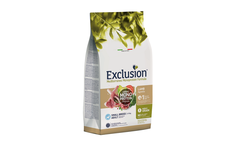 EXCLUSION Monoprotein MINI Lamb Noble Grain (ягненок), 500 гр