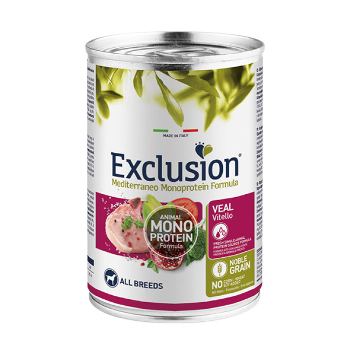 EXCLUSION Monoprotein (телятина), 400гр