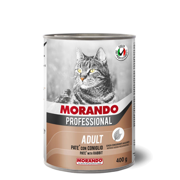 Morando Professional Adult паштет (кролик), 400 гр*4 шт