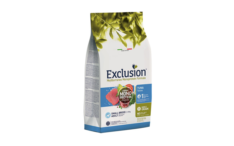 EXCLUSION Monoprotein MINI Tuna Noble Grain (тунец), 7 кг