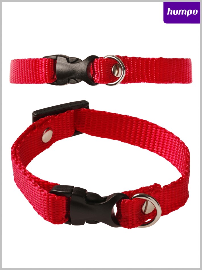 Ошейник Хампо БЭНД красный М