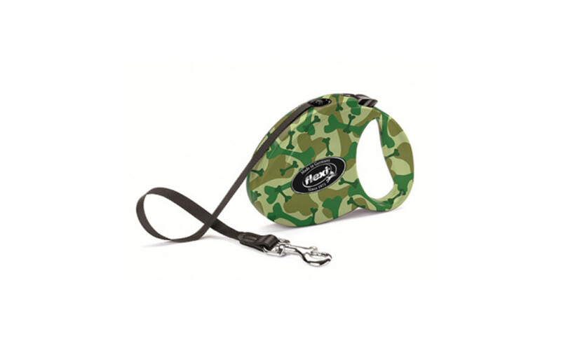 Рулетка Flexi Fashion Camouflage S, лента 3 м