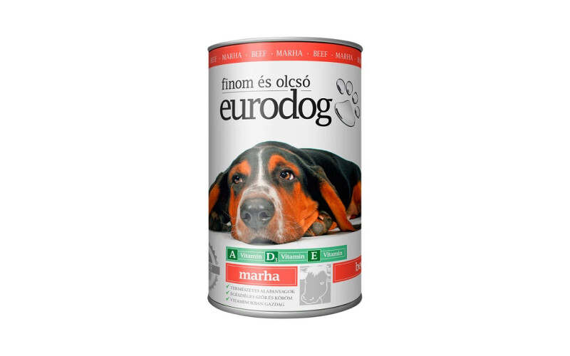 Eurodog с говядиной, 415 гр*4шт