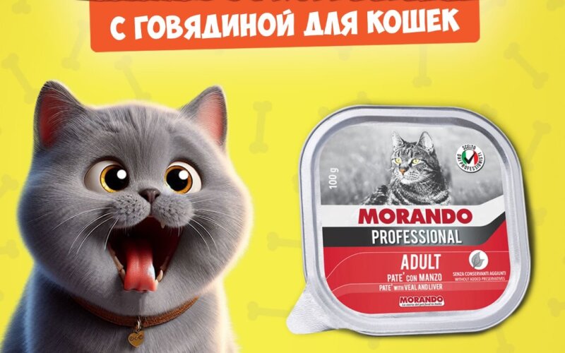 Morando Professional Adult Beef (говядина), 100 гр