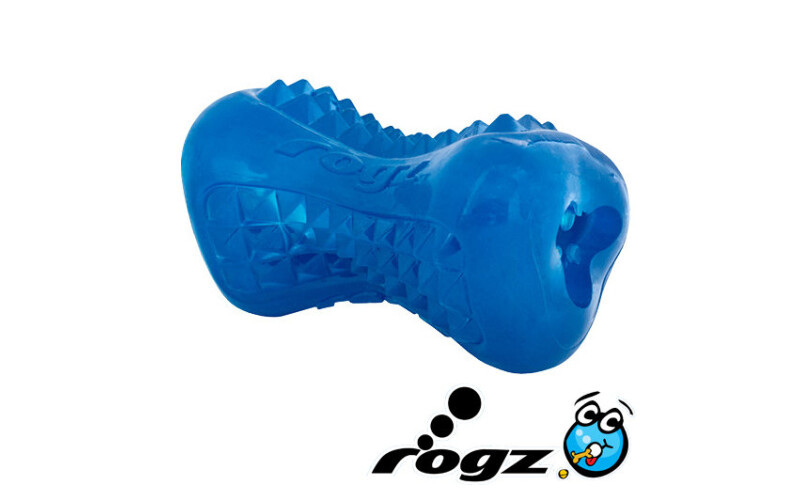 Игрушка для собак Rogz Yumz Treat Large кость резиновая, 15 см