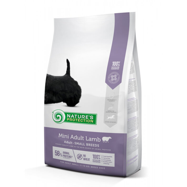 Nature's Protection Adult Mini Lamb (ягненок), 2 кг