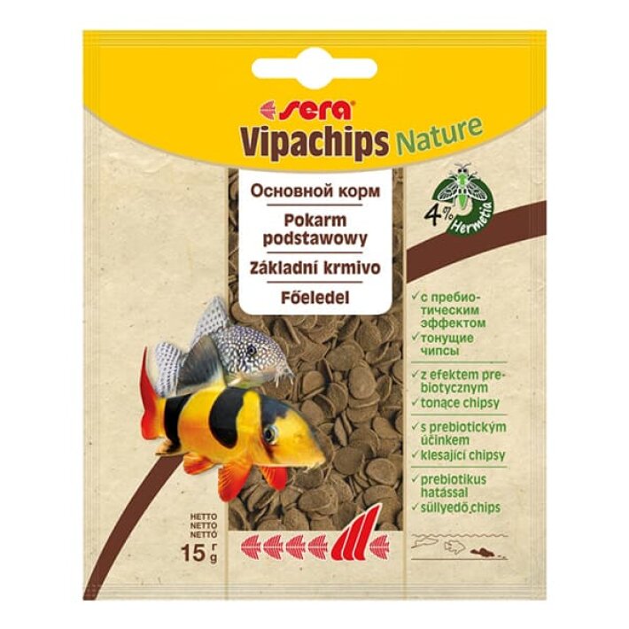 SERA Корм для рыб Vipachips, 15 гр