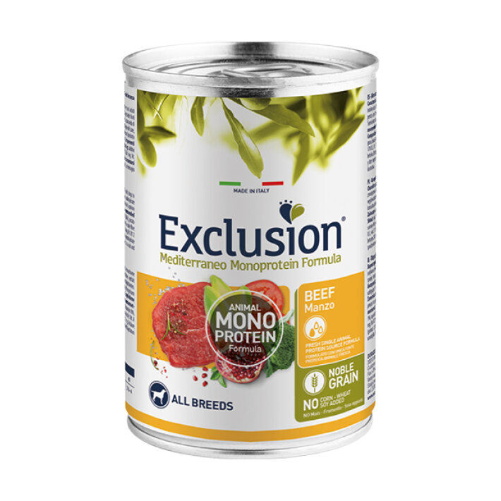 EXCLUSION Monoprotein (говядина), 400гр