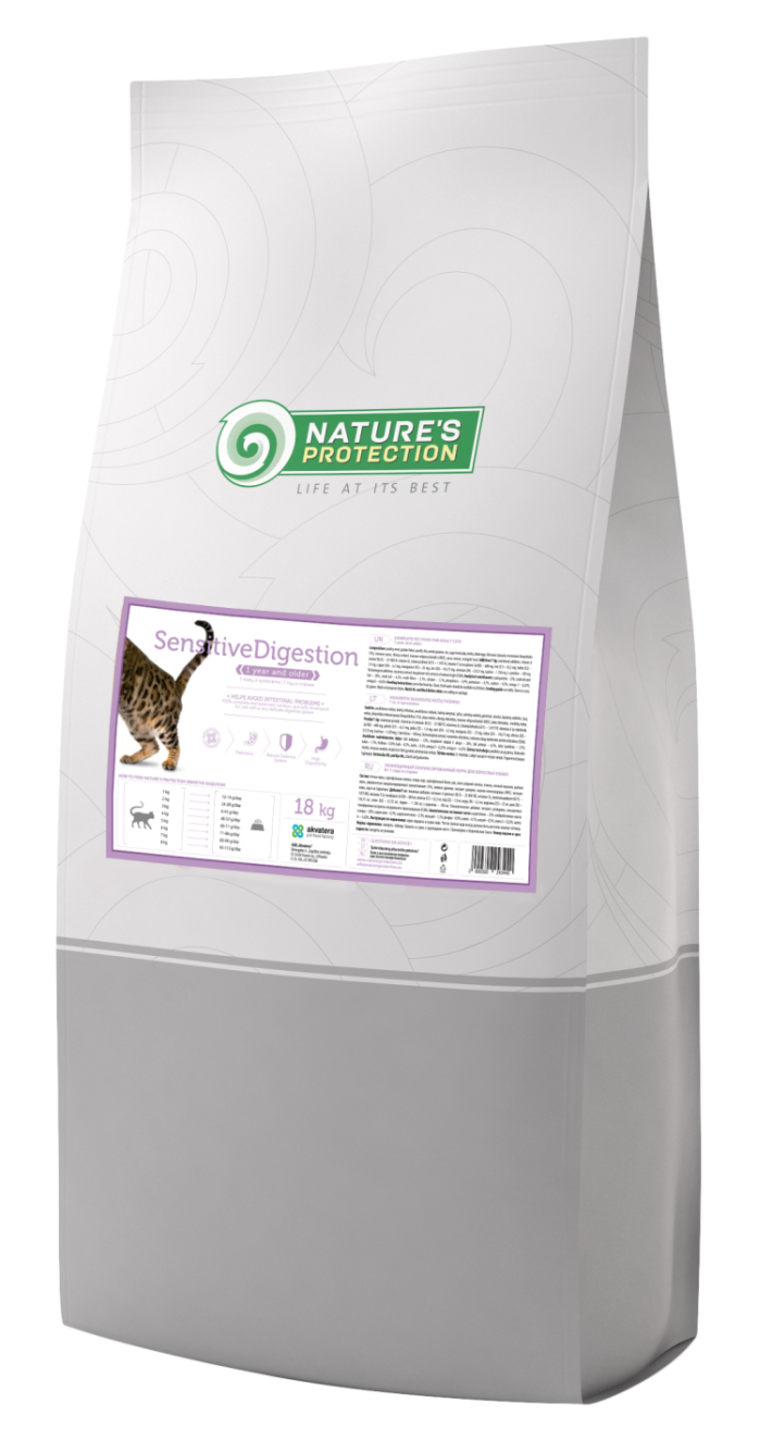 Nature's Protection Sensitive Digestion Poultry (курица), 18кг