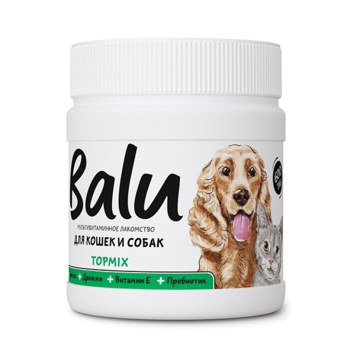 Лакомство мультивитаминное BALU для кошек и собак 