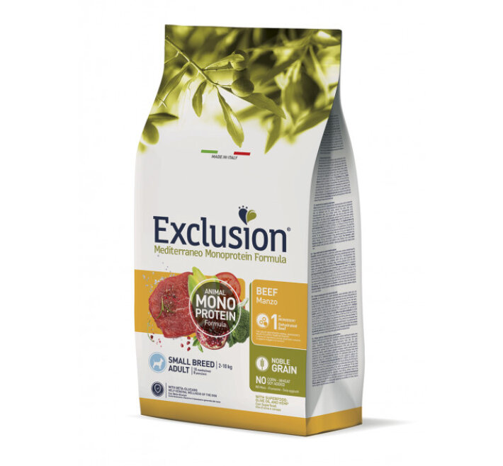 EXCLUSION Monoprotein Small (говядина), 2 кг