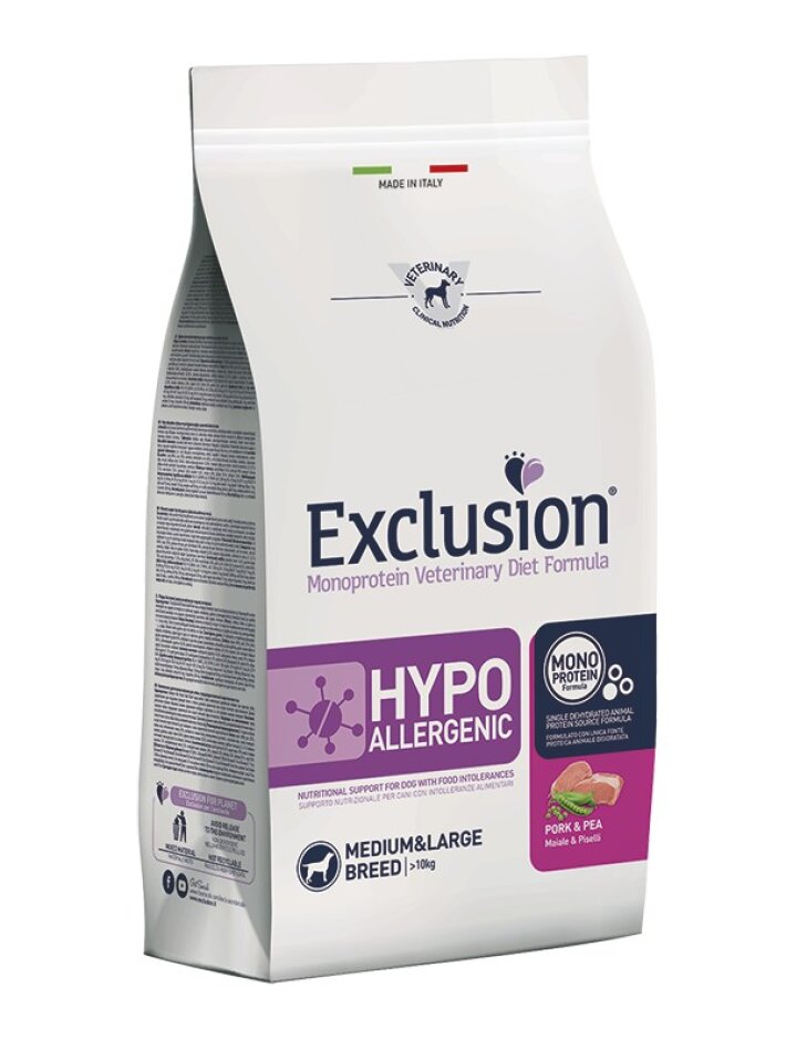 Exclusion Monoprotein VET Diet Hypoallergenic Medium&Large Breed (оленина с картофелем), 2 кг