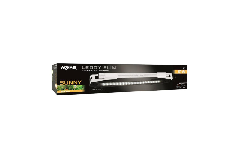 Aquael Leddy Slim Sunny 10W Лампа для аквариума, 50-70 см