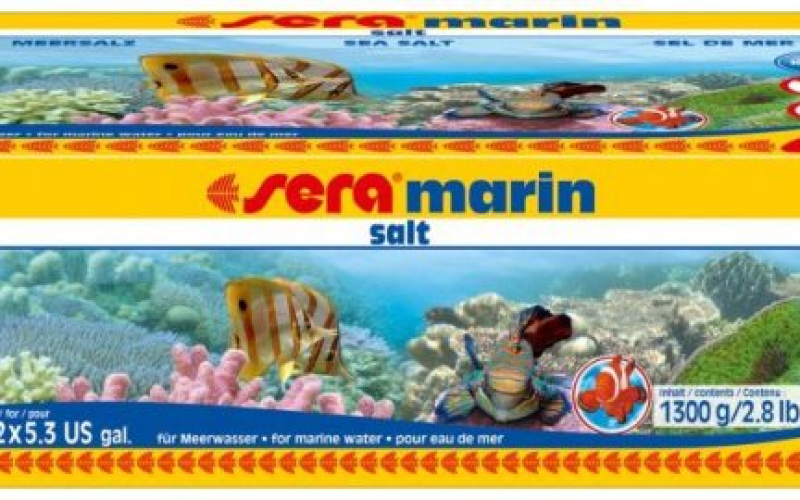 SERA Соль морская " Marin Salt", 1,3 кг