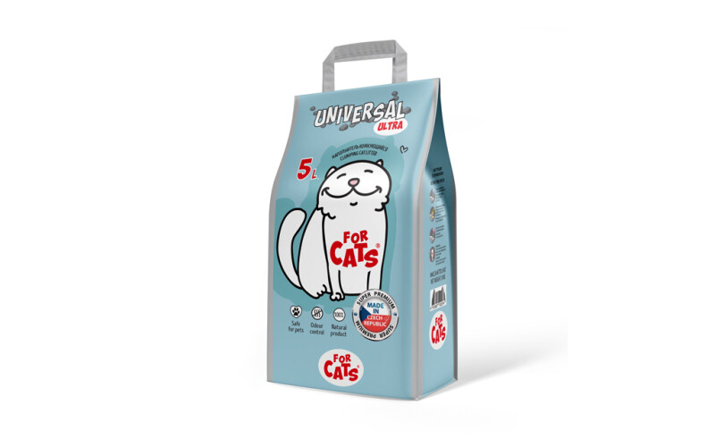 FOR CATS Universal Ultra без запаха, 5 л