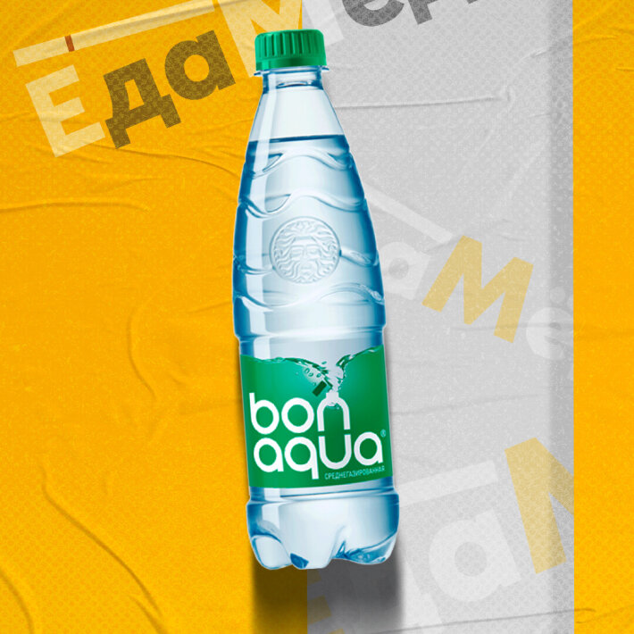 Вода среднегазированная «Bonaqua»