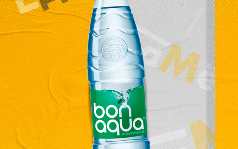 Вода среднегазированная «Bonaqua»
