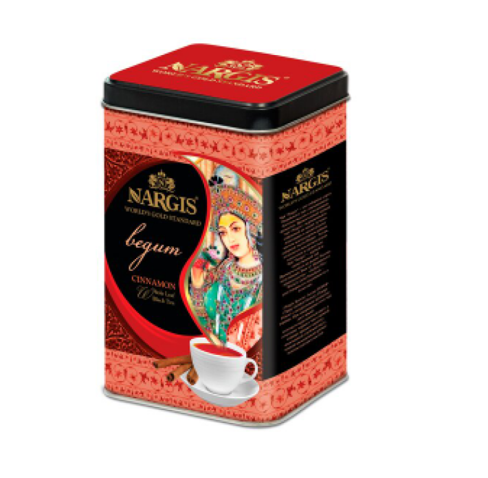 Чай индийский черный листовой Nargis - Begum Assam (Ассам) TGFOP c корицей