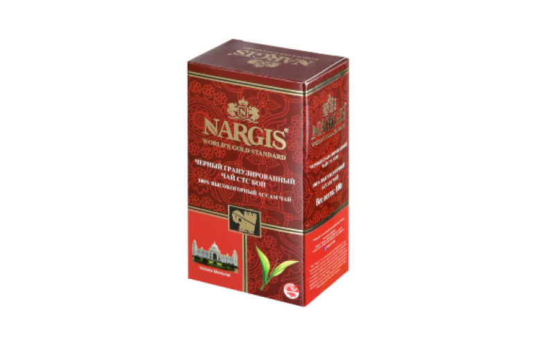 Чай индийский черный высокогорный Nargis Ассам (Assam) CTC BOP