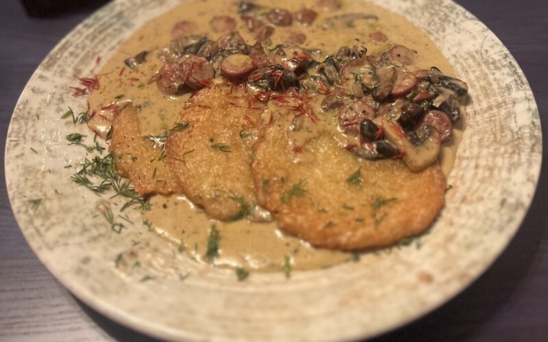 Мачанка с драниками