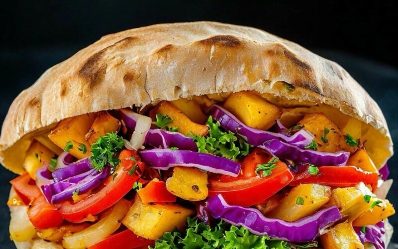 Пита с  курицей
