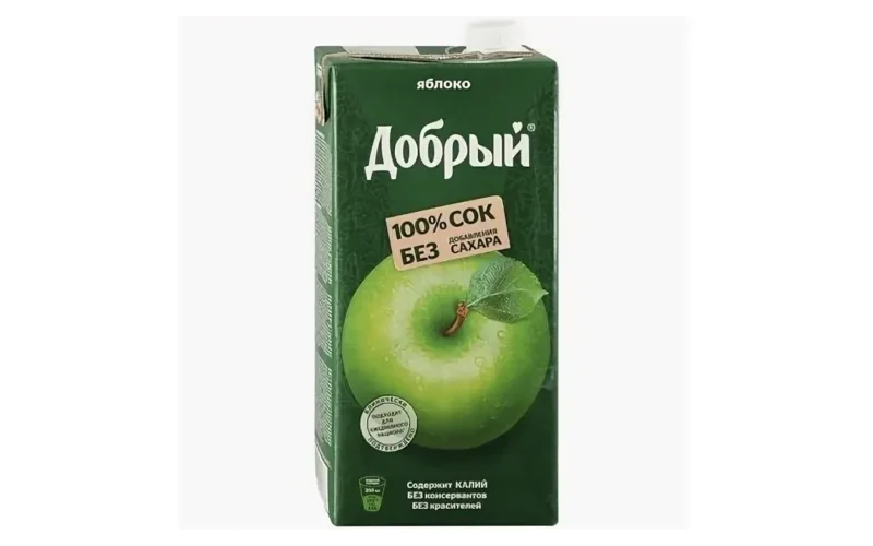 Добрый нектар яблочный 0,2