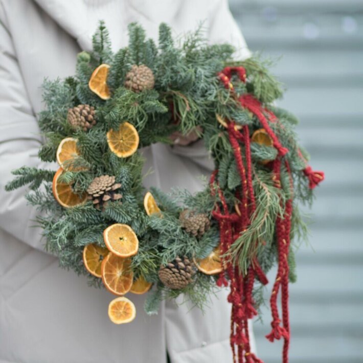 Рождественский венок «Christmas day»