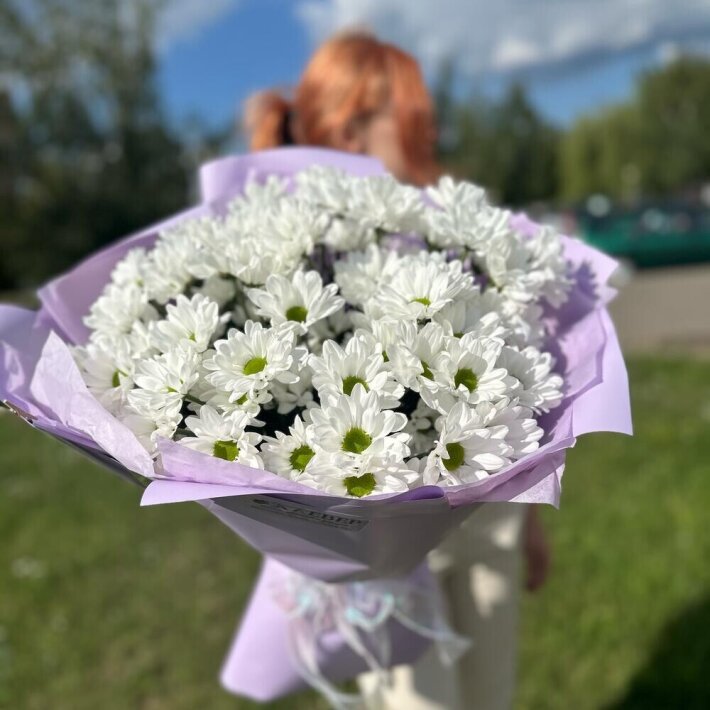 Букет ромашек «Белый танец»