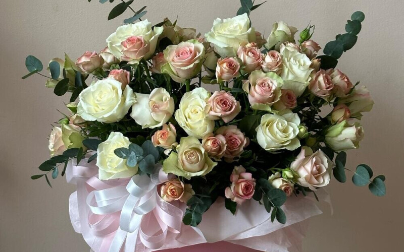 Цветы в коробке