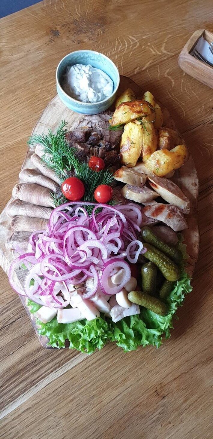 Плато по-деревенски