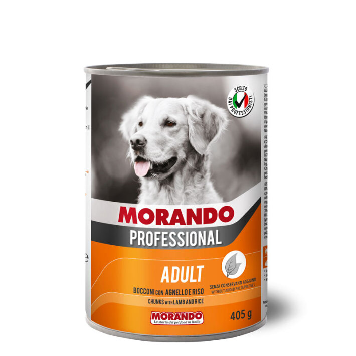 Morando Professional (ягнёнок, рис), 405 гр * 4 шт
