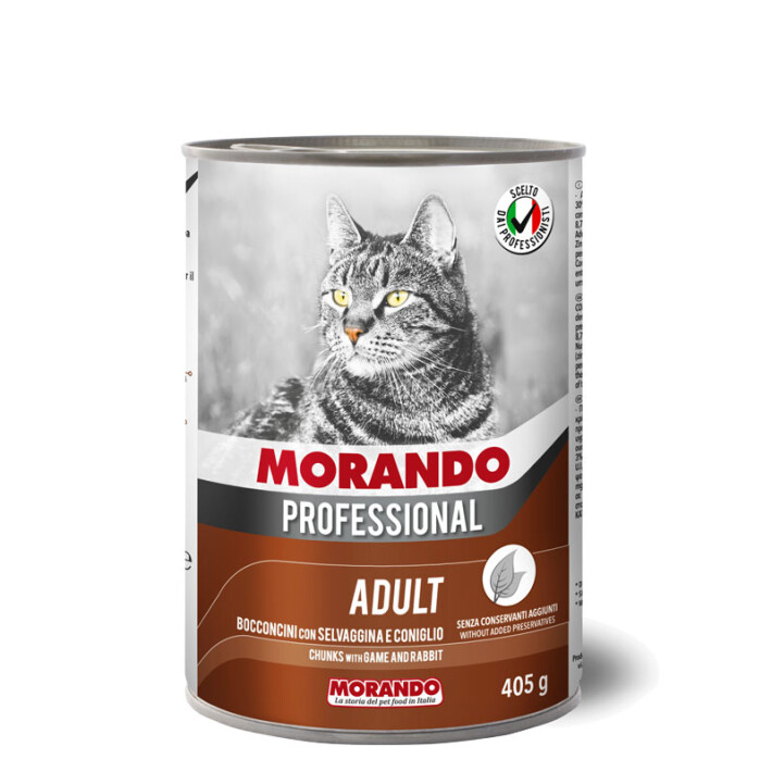 Morando Professional Adult (дичь, кролик), 405 г