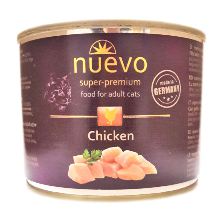 Nuevo Adult с курицей, 200 г*6 шт.