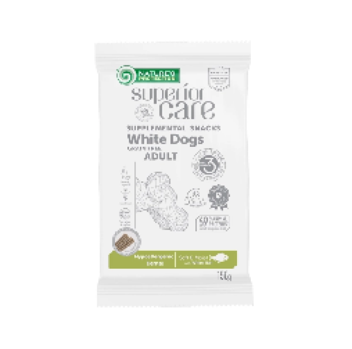 Natures Protection SC White Dogs Hypoallergenic&Dental (рыба), 150 гр*3 шт.