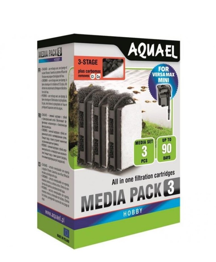 AQUAEL Наполнитель для фильтра FZN MINI STANDARD MEDIA PACK