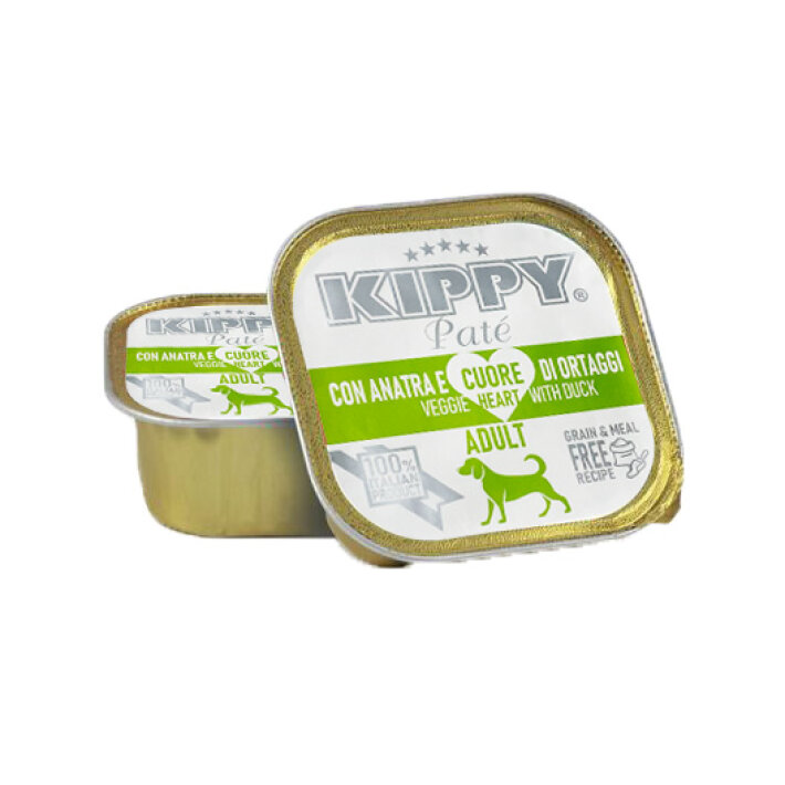 Kippy Dog паштет с уткой и овощами, 150 гр*11 шт