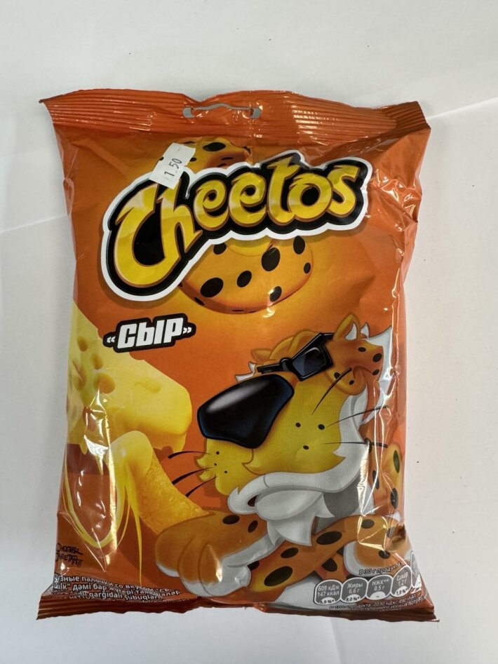 Чипсы «Cheetos» сыр