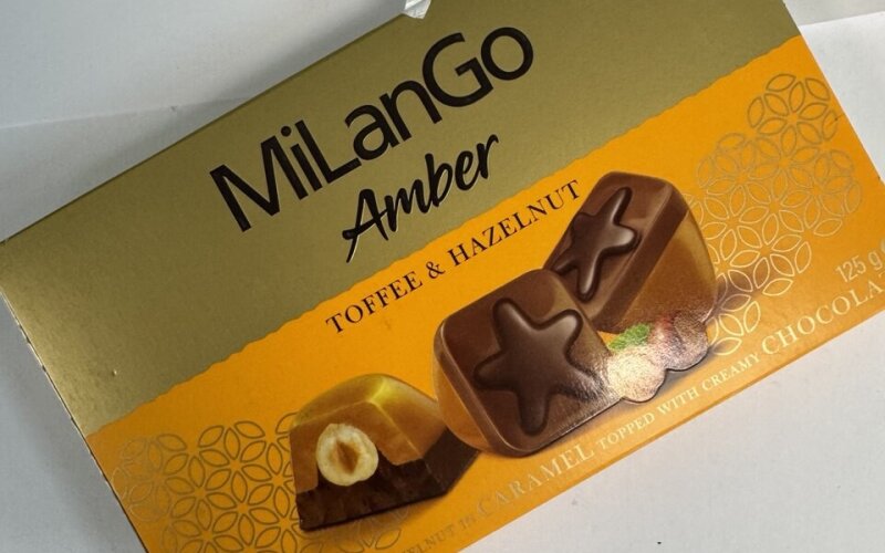 Конфеты «MiLanGo Amber» toffee&hazelnut