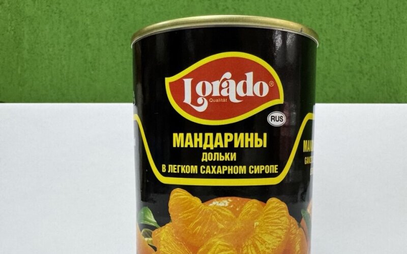 Мандарины дольки «Lorado» в легком сахарном сиропе